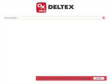 Tablet Screenshot of deltex.fr